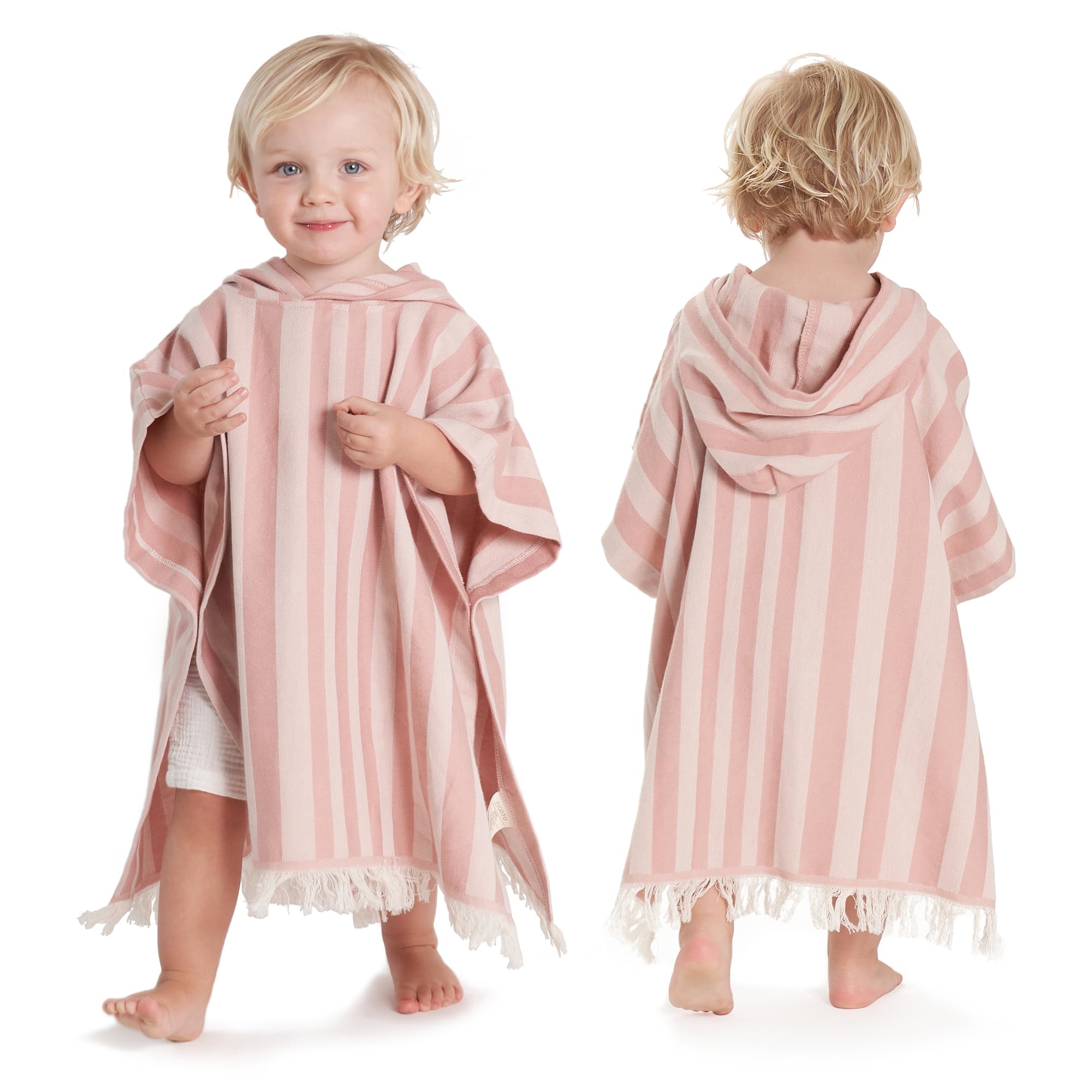 Toalla De Playa Con Capucha Zicoto Para Niños De 1 A 3 Años  Algodón De Primera Calidad - Venta Internacional.