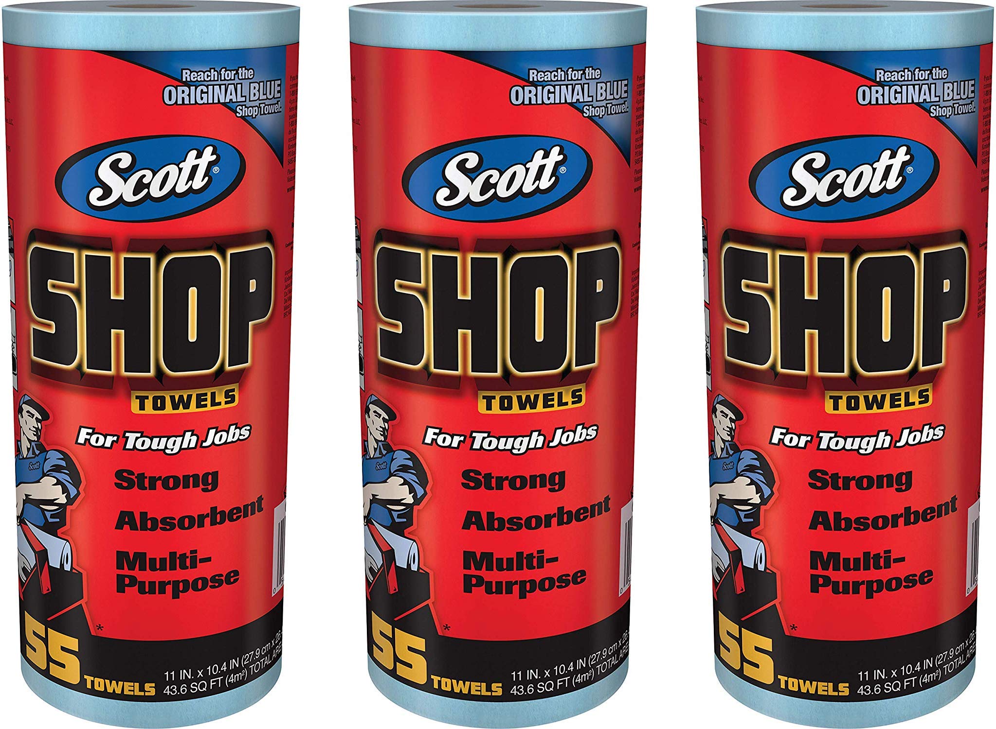 Shop Towels Scott 75130  55 Toallas  Paquete De 3 - Venta Internacional.