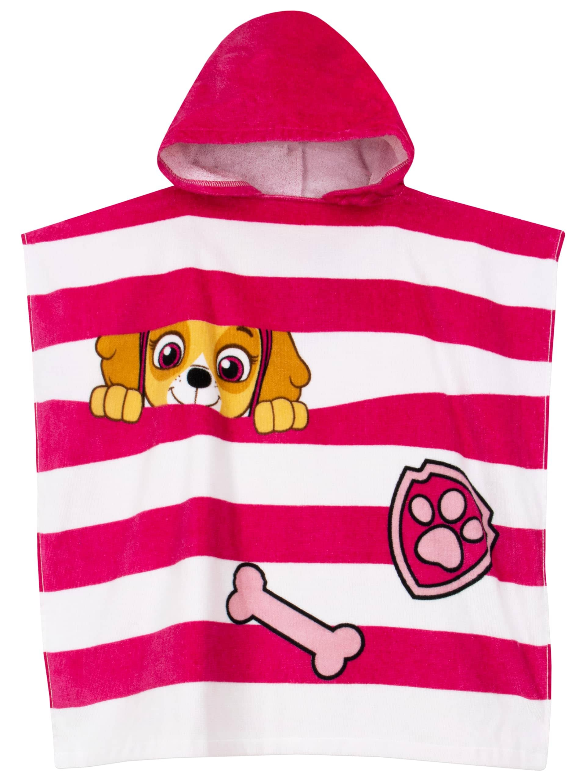 Poncho con Capucha Paw Patrol Skye color Rosa para Niñas - Venta Internacional $877