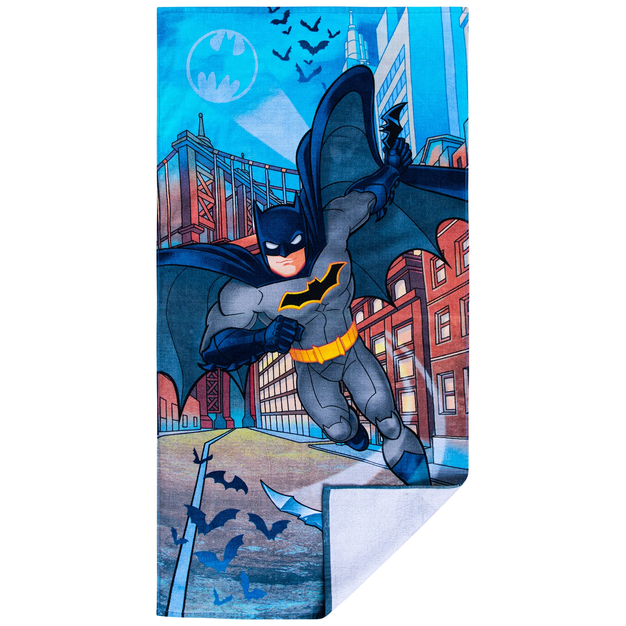 Foto 5 | Toalla Franco Kids Batman 100% Algodón 147 Cm X 71 Cm - Venta Internacional.