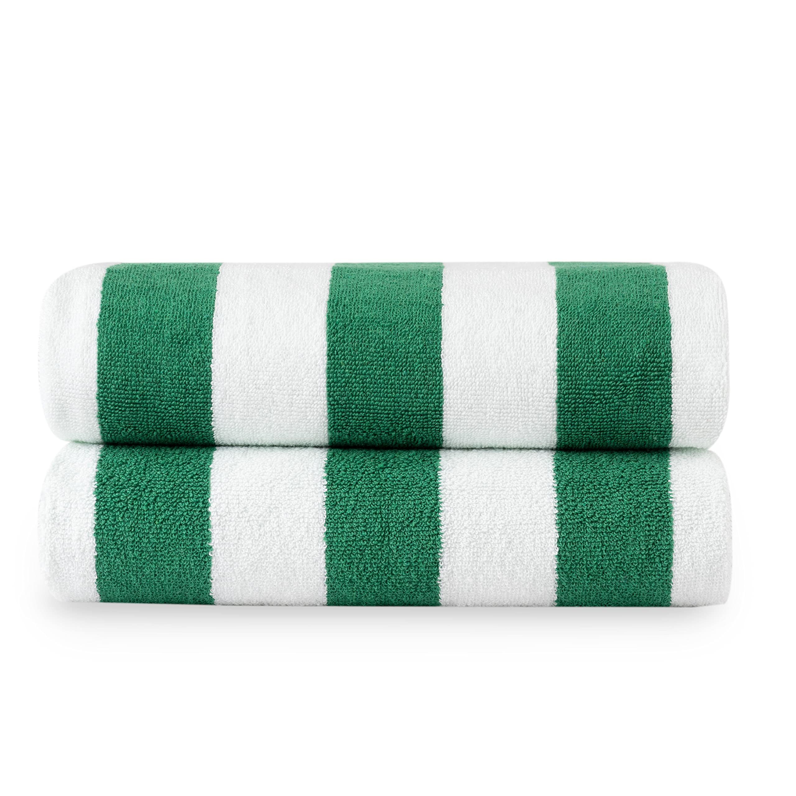 Foto 2 pulgar | Toallas De Playa Lane Linen, 100% Algodón, Para Piscina, Paquete De 2, Color Verde - Venta Internacional.