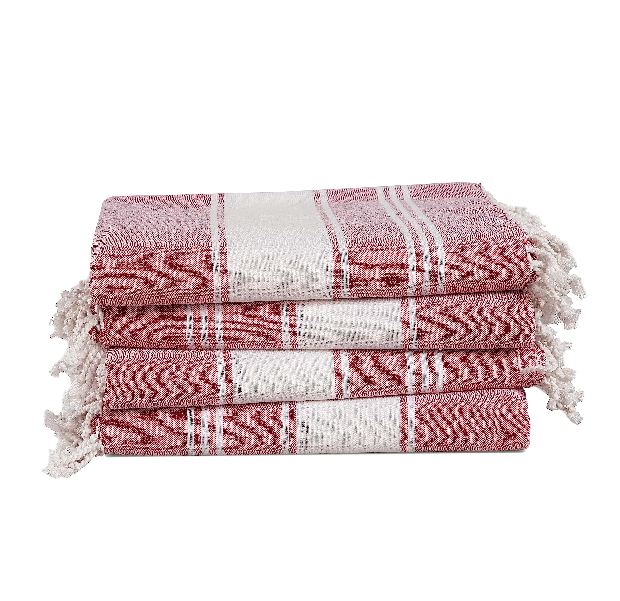 Juego De Toallas De Playa Lane Linen, Turcas, Prelavadas Y De Secado Rápido, 4 Unidades - Venta Internacional. $929