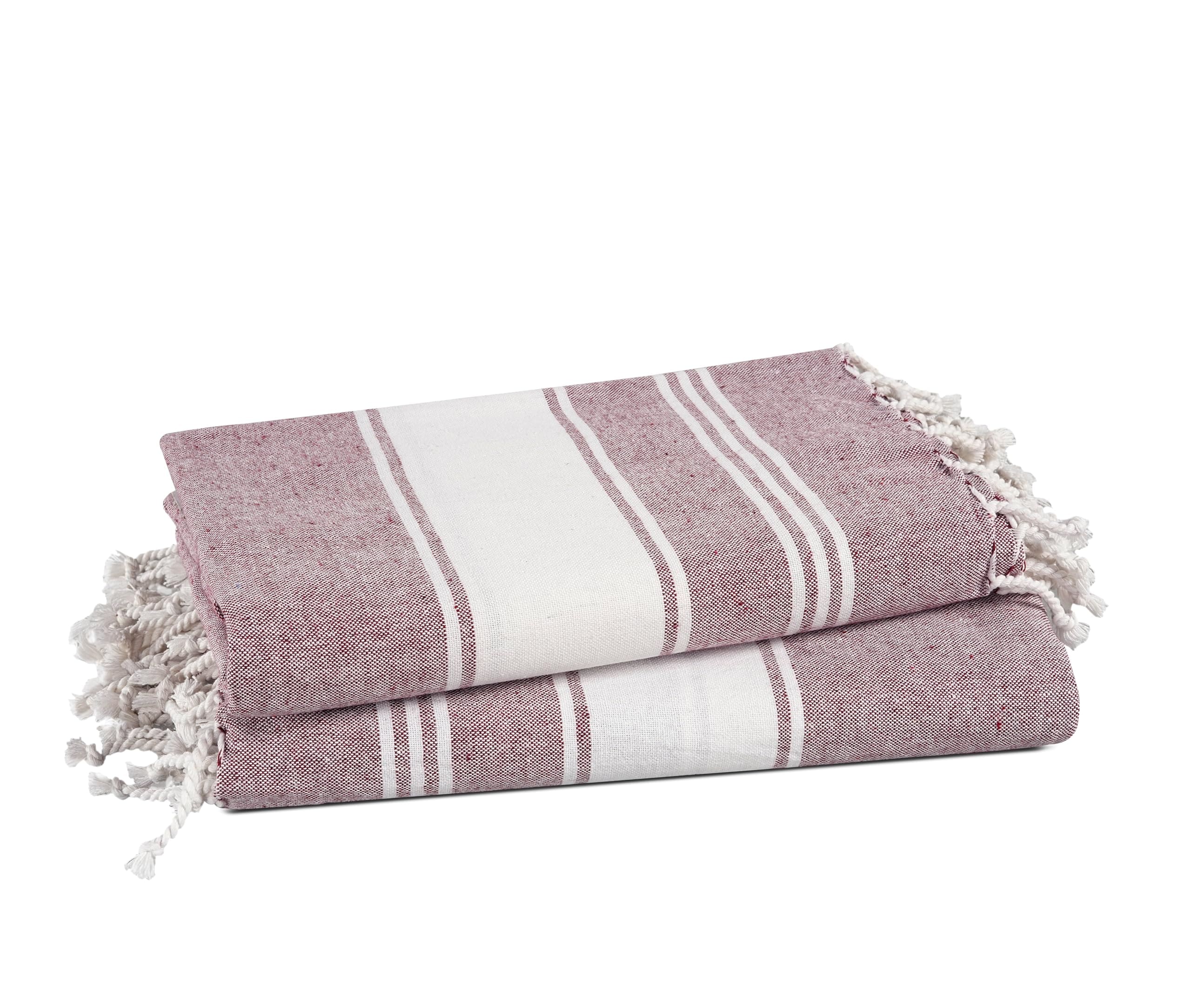 Toalla De Playa Lane Linen Turca Extra Grande De 39 X 71 Cm, Paquete De 2 - Venta Internacional. $642