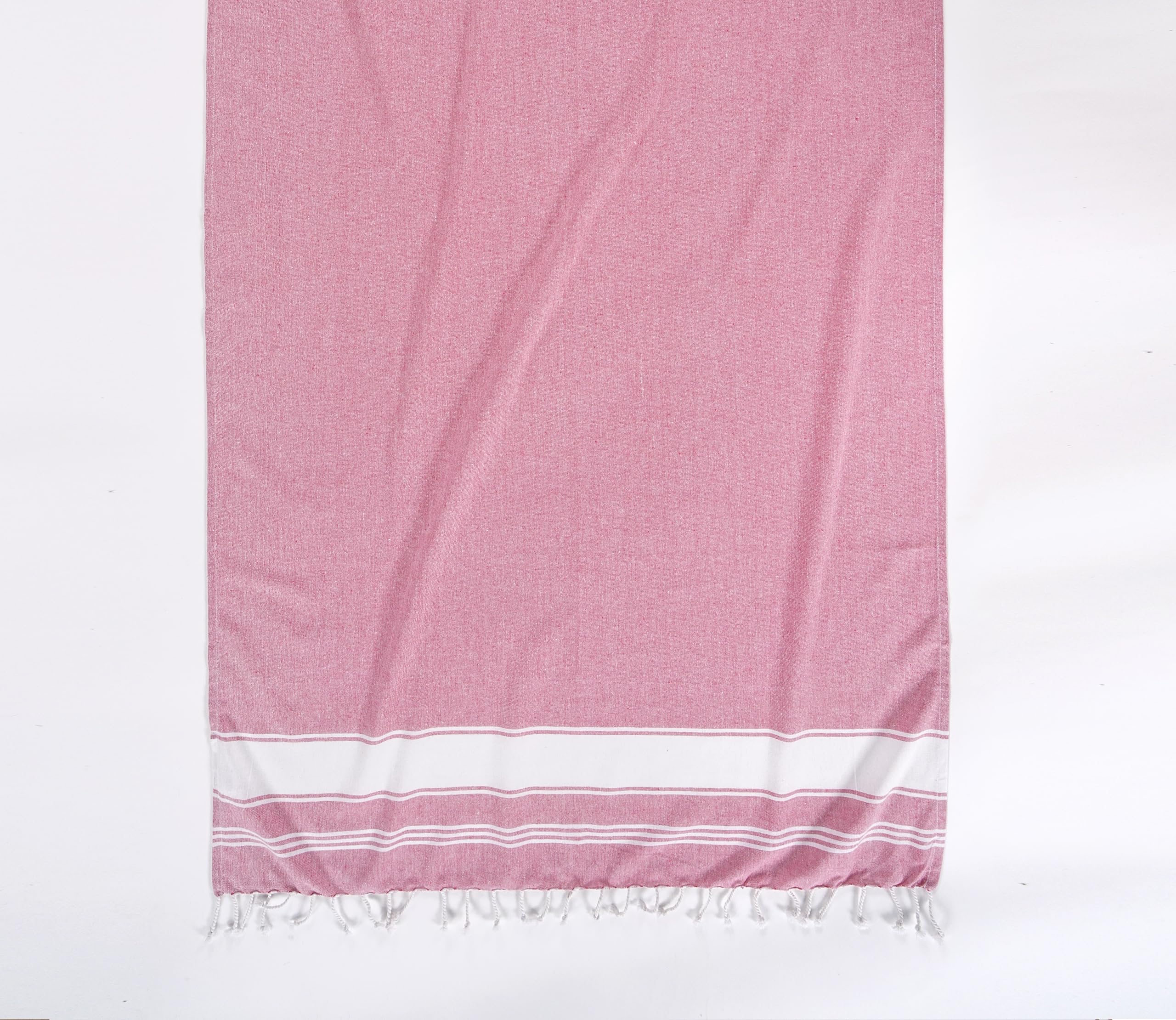 Foto 2 pulgar | Toalla De Playa Lane Linen, Cachemir Rosa, 100% Lino, 100 X 180 Cm - Venta Internacional.