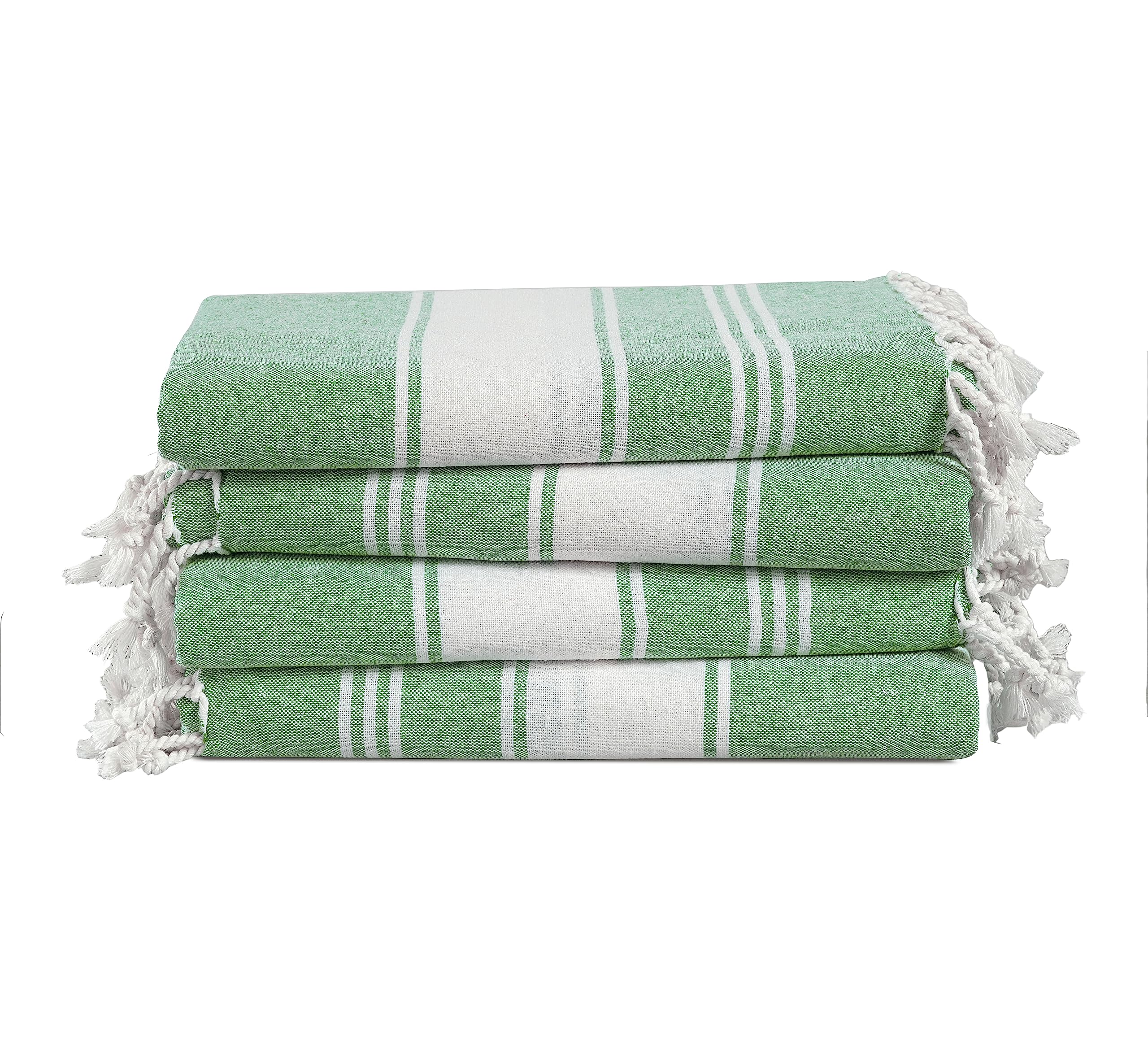 Foto 2 pulgar | Juego De 4 Toallas De Playa Lane Linen, Tamaño Grande, Estilo Turco, 39 X 71 Cm, Color Verde Jade - Venta Internacional