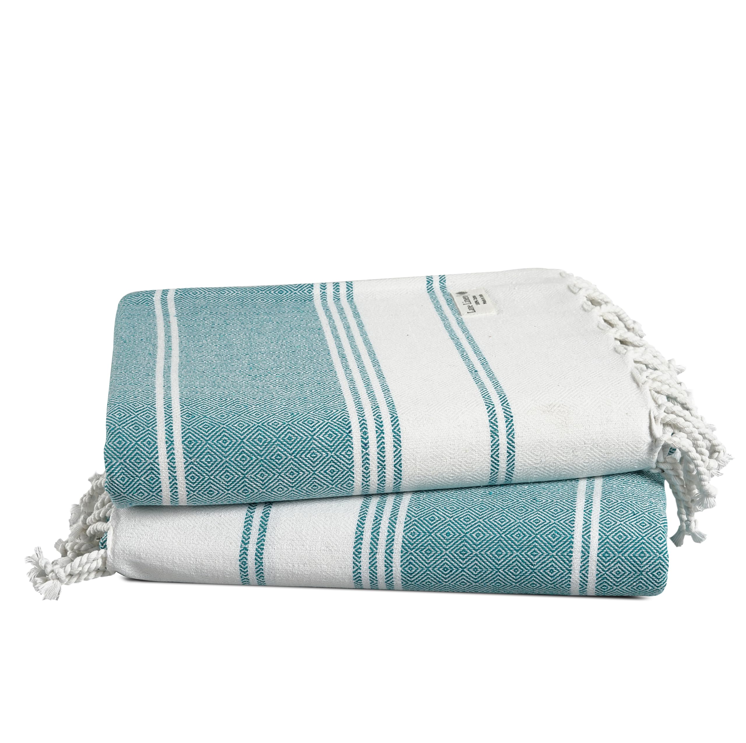 Toalla De Playa Lane Linen Turca Extra Grande De 39 X 71 Cm, Paquete De 2 - Venta Internacional.