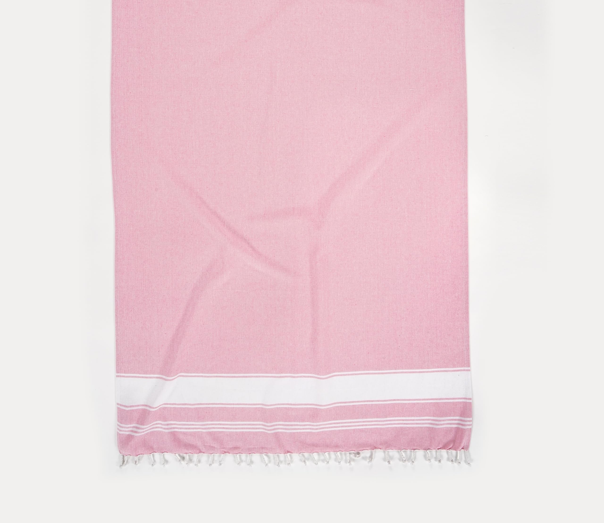 Foto 1 | Toalla de Playa Lane Linen Rosa Caramelo Turco - Venta Internacional