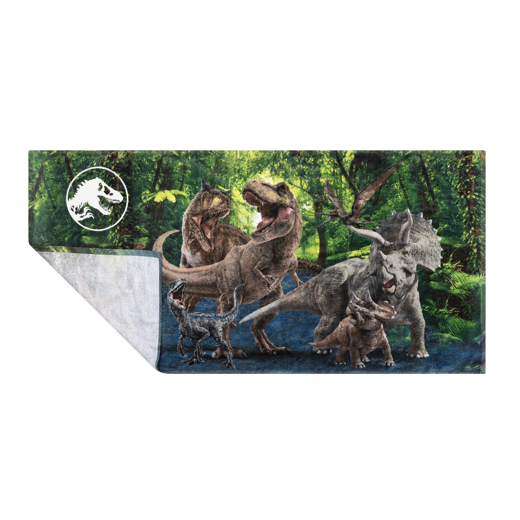 Foto 7 pulgar | Toalla Franco Kids Jurassic World 100% Algodón 147 Cm X 71 Cm - Venta Internacional.