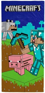 Foto 1 | Toalla de Playa Jay Franco Minecraft Kids 70 x 140 cm - Venta Internacional