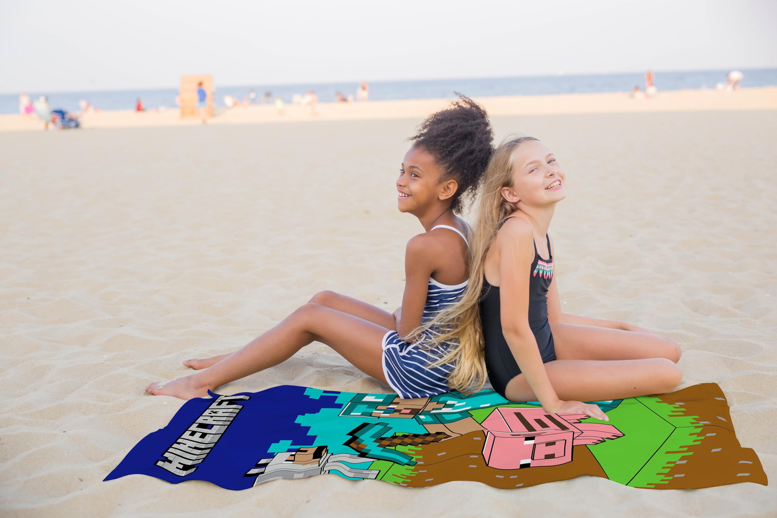 Foto 6 pulgar | Toalla de Playa Jay Franco Minecraft Kids 70 x 140 cm - Venta Internacional