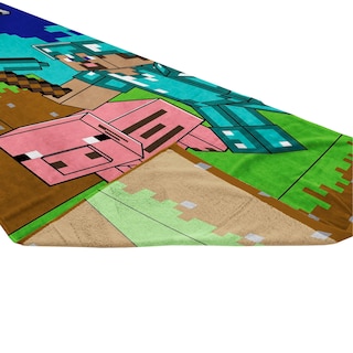 Foto 6 | Toalla de Playa Jay Franco Minecraft Kids 70 x 140 cm - Venta Internacional