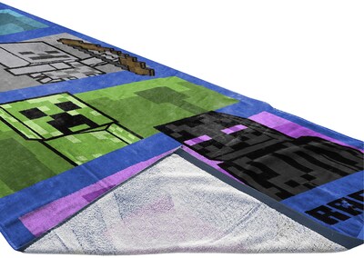 Foto 2 | Toalla Jay Franco Minecraft Adventure Gamer 70 x 145 cm - Venta Internacional