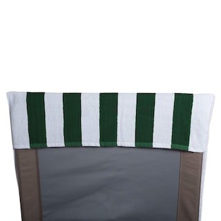 Foto 2 | Toalla Para Sillón De Playa Dii Stripe, 100% Algodón Rizado, Verde - Venta Internacional.