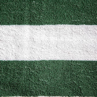 Foto 3 | Toalla Para Sillón De Playa Dii Stripe, 100% Algodón Rizado, Verde - Venta Internacional.