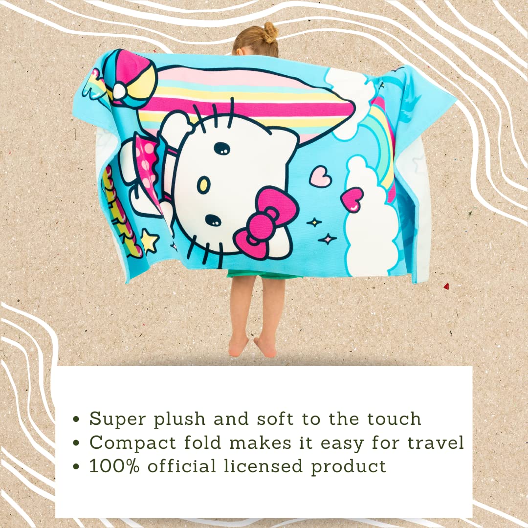 Foto 4 pulgar | Toalla Franco Sanrio Hello Kitty Supersuave 100% Reciclada - Venta Internacional.