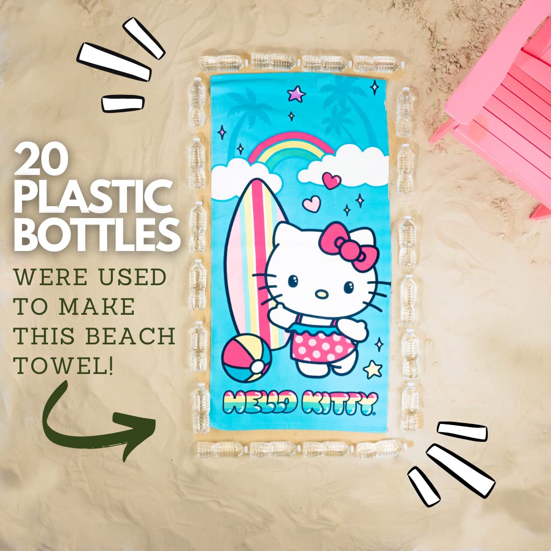 Foto 6 pulgar | Toalla Franco Sanrio Hello Kitty Supersuave 100% Reciclada - Venta Internacional.