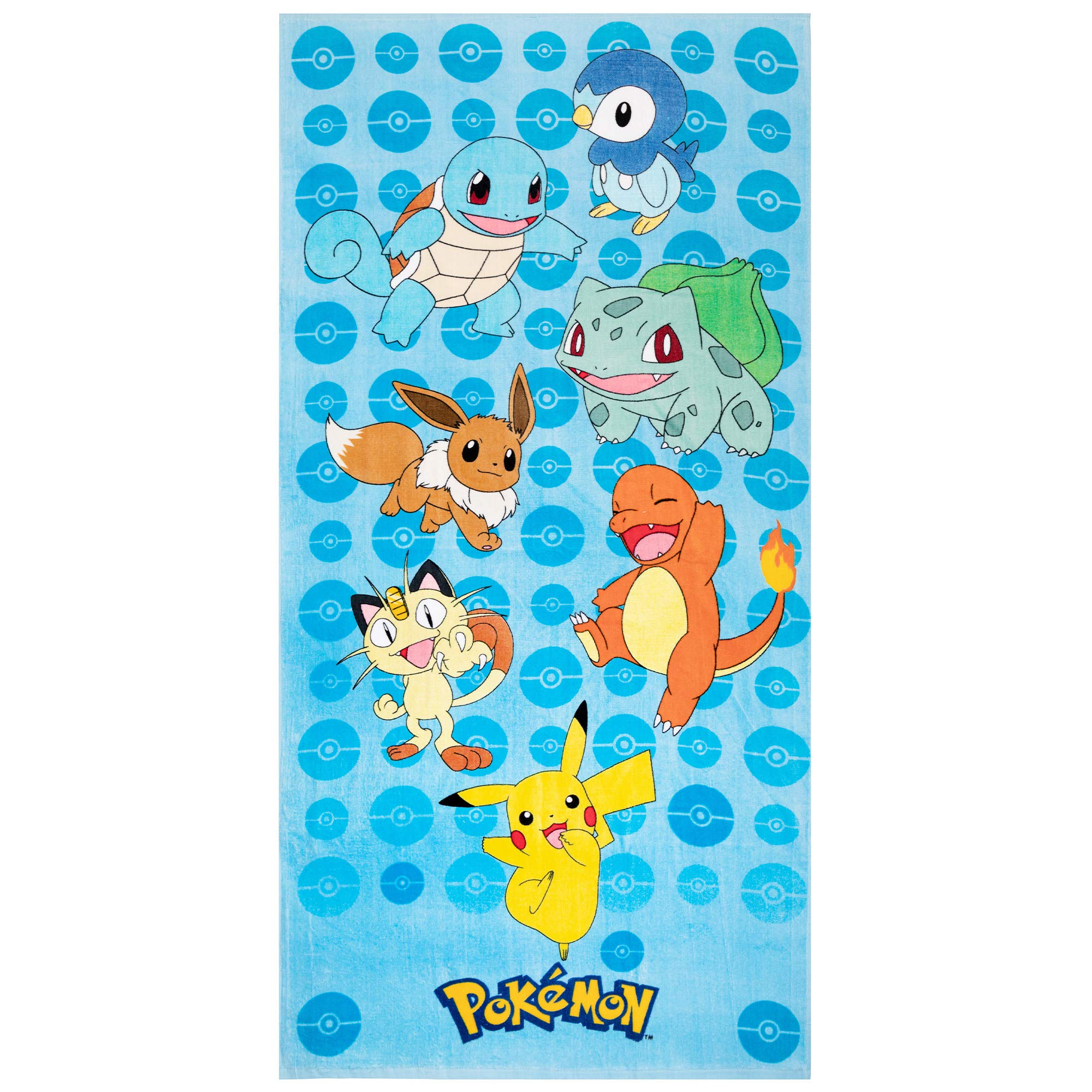 Foto 6 pulgar | Toalla De Playa Franco Kids Pokemon 148 Cm X 71 Cm, 100% Algodón - Venta Internacional.