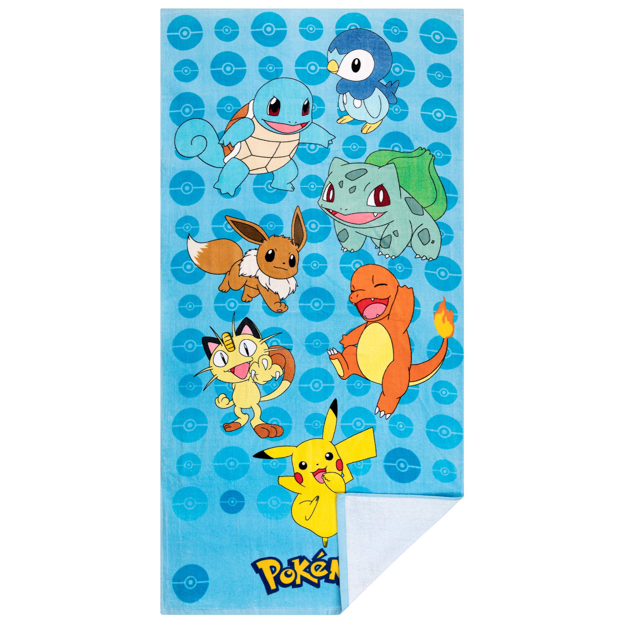 Foto 6 | Toalla De Playa Franco Kids Pokemon 148 Cm X 71 Cm, 100% Algodón - Venta Internacional.