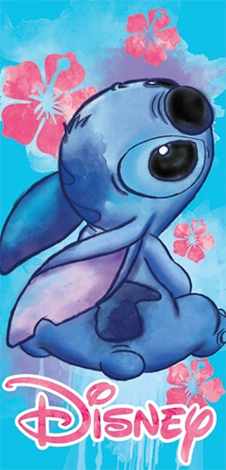 Foto 2 | Toalla De Playa Disney Con Puntadas Florales De Algodón  70 X 145 Cm - Venta Internacional.