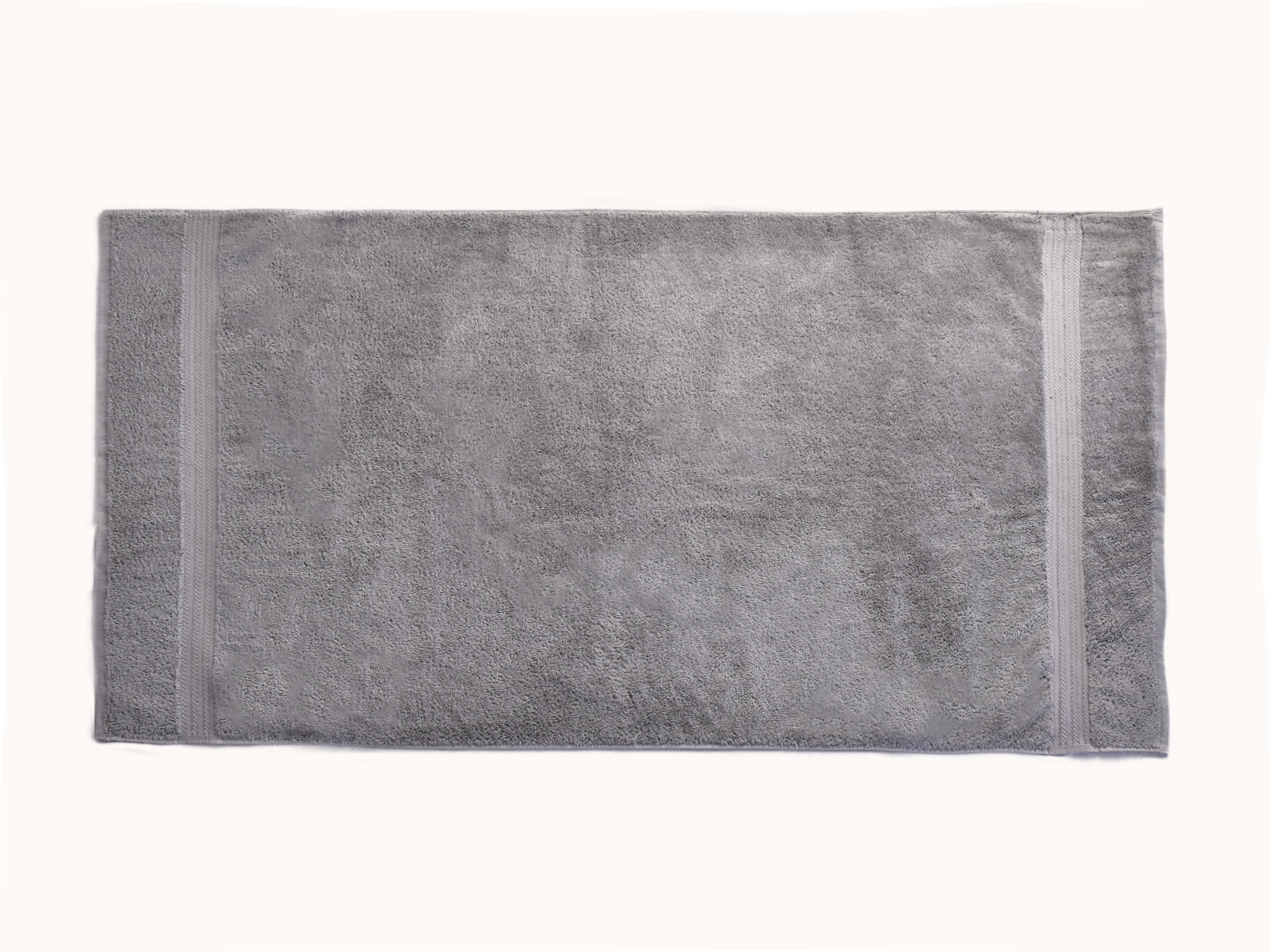 Toalla de Medio Baño Dormireal Gris 70 x 125 cm 100% Algodón 780 g