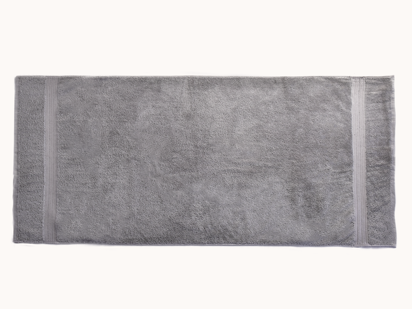 Foto 2 pulgar | Toalla de Baño Completo Dormireal 80 x 150 cm Gris 100% Algodón 780 g