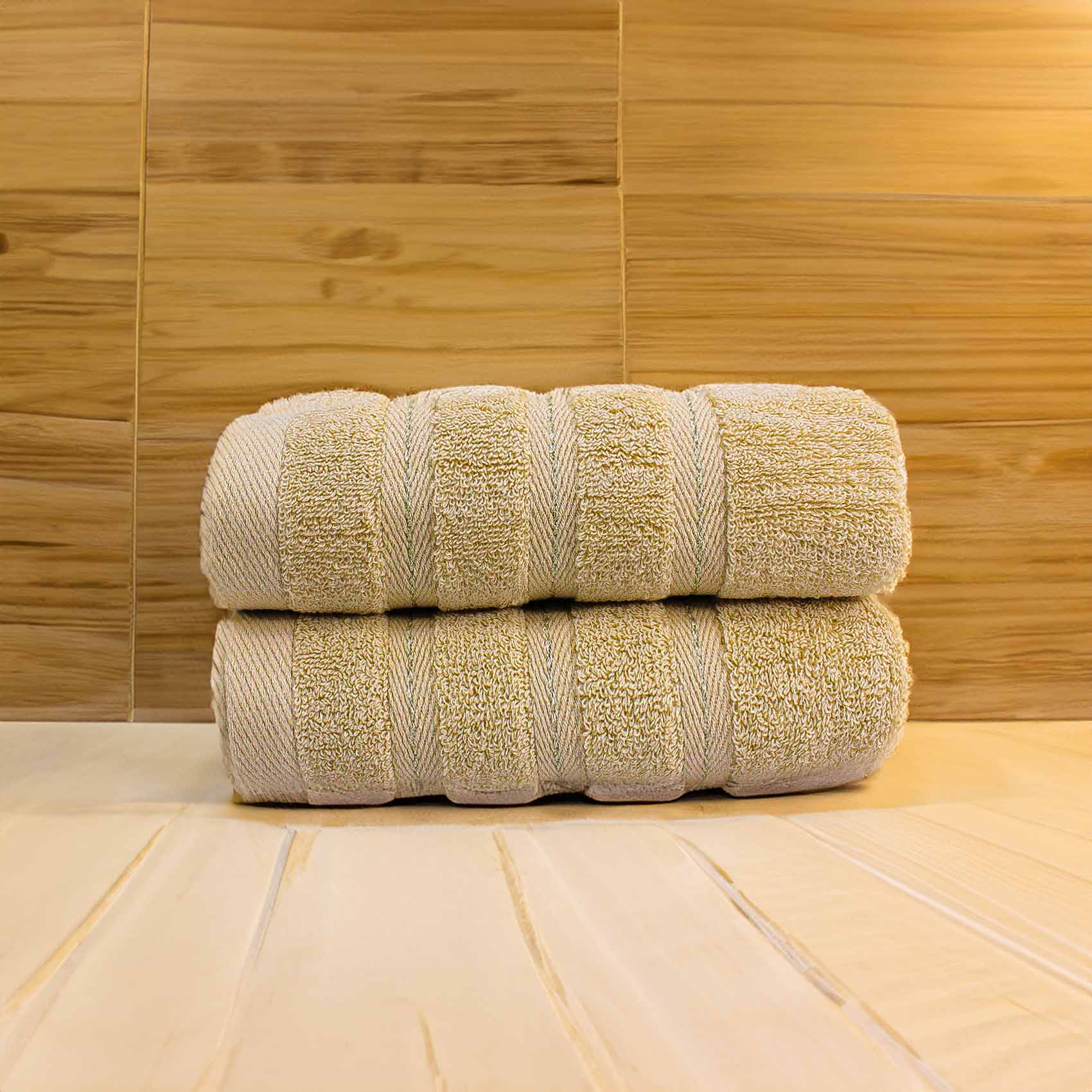 Foto 7 | Toallas de Medio Baño Hokins 2 Piezas Beige