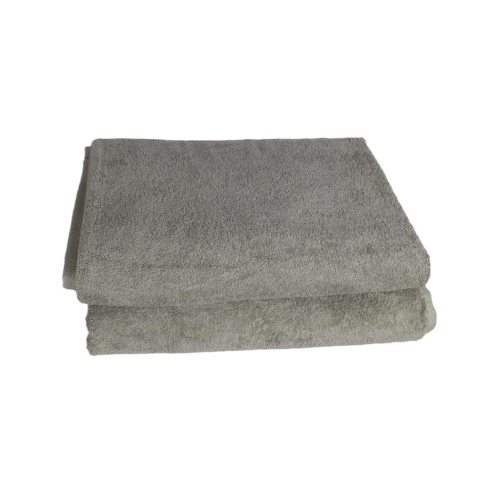 Foto 1 | Set de Toallas 200 x 90 cm 2 piezas Gris