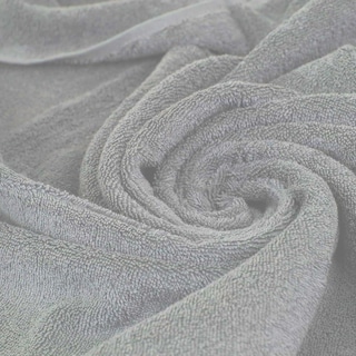 Foto 2 | Toalla De Baño Grande Completo 100% Algodón Suave Color Gris