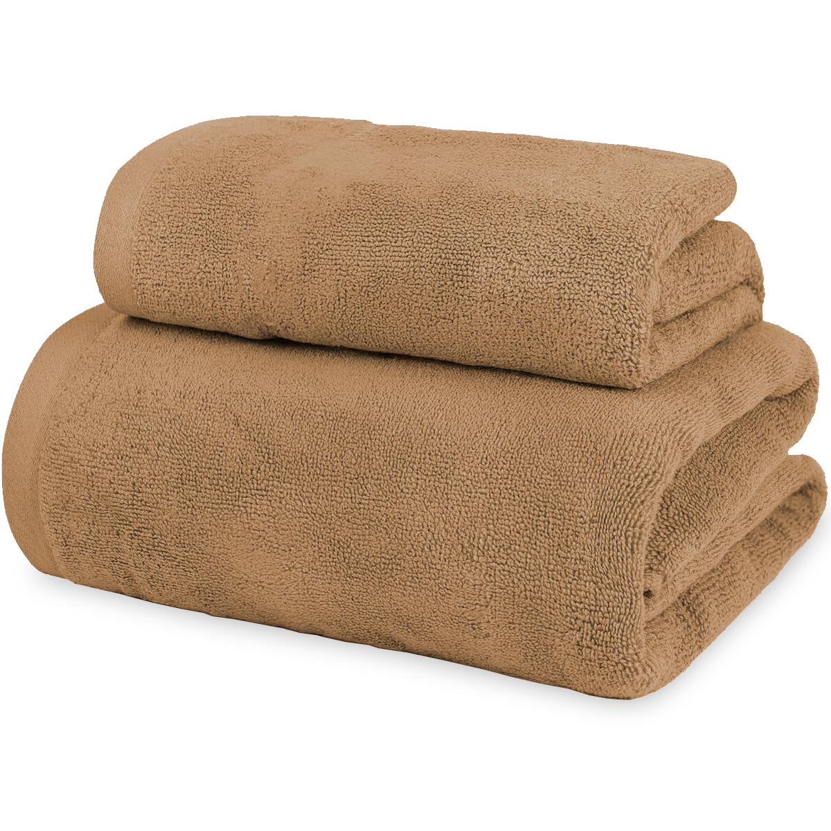 Toalla De Baño Grande Completo 100% Algodón Suave Pack 2 Piezas 1 Chica 1 Grande