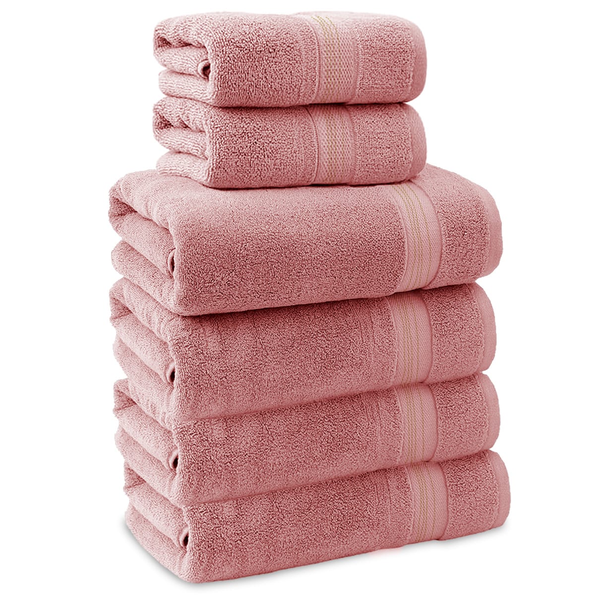 Toalla De Baño Grande Completo 100% Algodón Suave Pack 4 Piezas 4 Chicas 4 Grandes $800