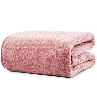 Foto 1 | Toalla De Baño Grande Completo 100% Algodón Suave Color Rosa