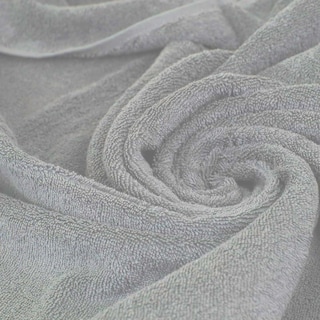 Foto 2 | Toalla De Baño Grande Completo 100% Algodón Suave Color Gris
