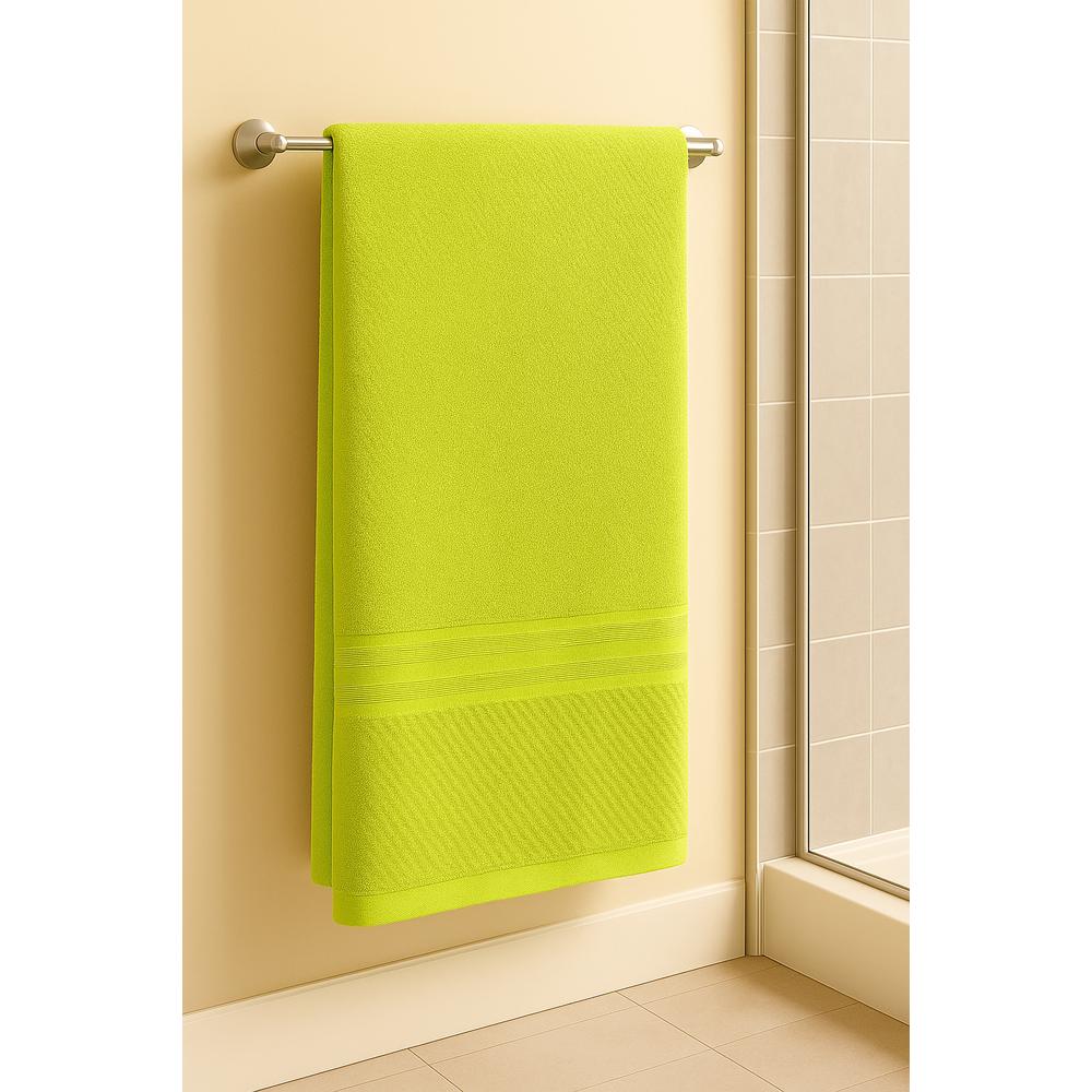 Toalla Gamuza Medio Baño Verde 70x140