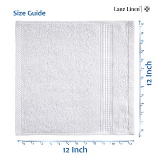 Foto 5 | Juego De Toallitas Lane Linen, 6 Unidades, 100% Algodón, Muy Absorbente - Venta Internacional.