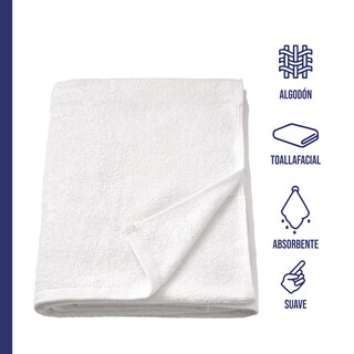 Foto 3 | Toallas Ultra Absorbentes Aquila P8109 color Blanco 6 Piezas