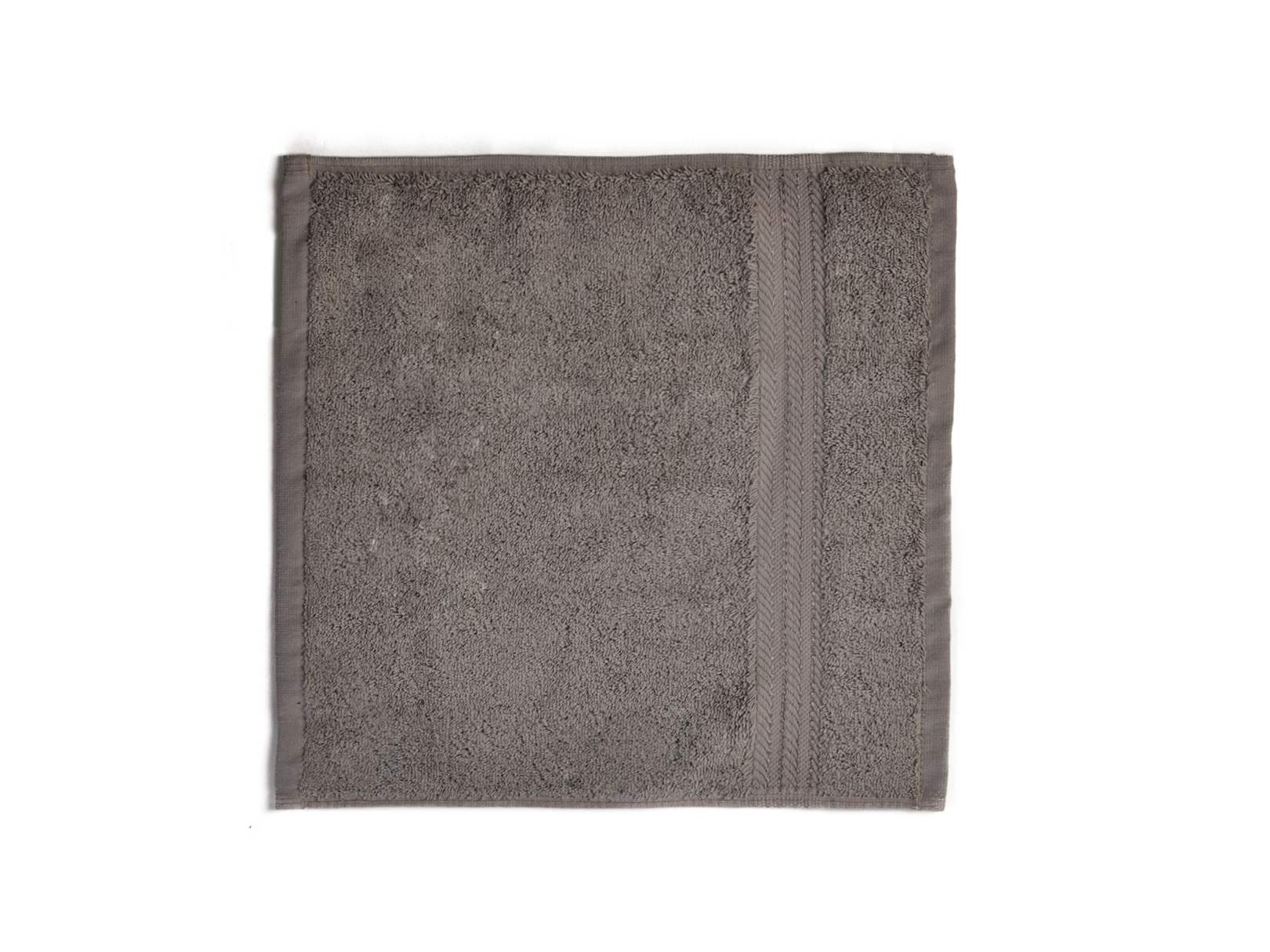 Toalla Facial color Gris 4pzs 100% Algodón 34x34 Cm Dormireal