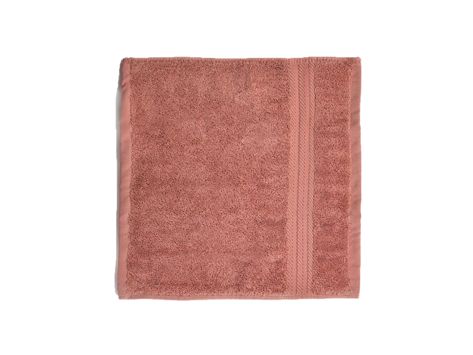 Toalla Facial Dormireal color Palo de Rosa 4 PZAS 100% Algodón 34 X 34