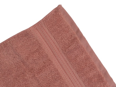 Foto 2 | Toalla Facial Dormireal color Palo de Rosa 4 PZAS 100% Algodón 34 X 34