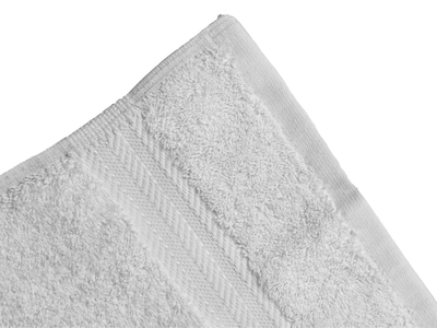 Foto 2 | Toalla Facial Dormireal Blanca 100% Algodón 34 x 34 cm 4 Piezas