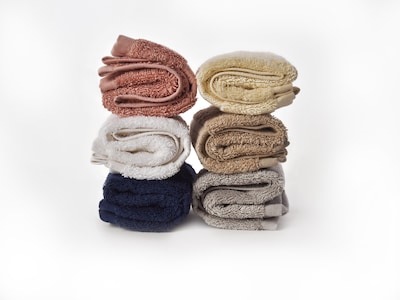 Foto 5 | Toalla Facial Dormireal Blanca 100% Algodón 34 x 34 cm 4 Piezas