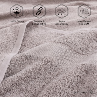 Foto 6 | Juego De Toallas De Baño Lane Linen, 100% Algodón, Paquete De 4 Unidades, 550 G/m², 70 X 140 Cm - Venta Internacional.
