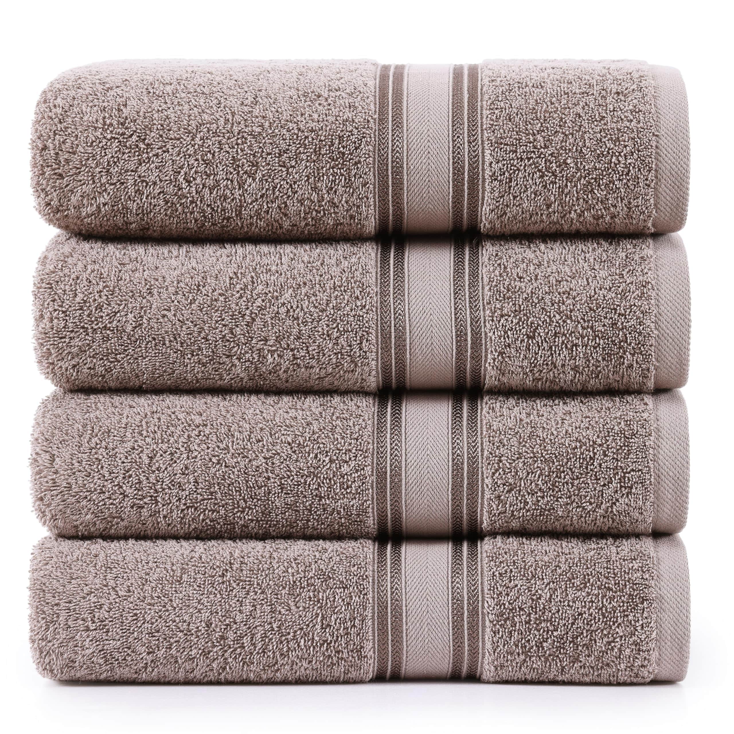 Juego De Toallas De Baño Lane Linen Platinum, 100% Algodón, 4 Piezas - Venta Internacional. $1,790