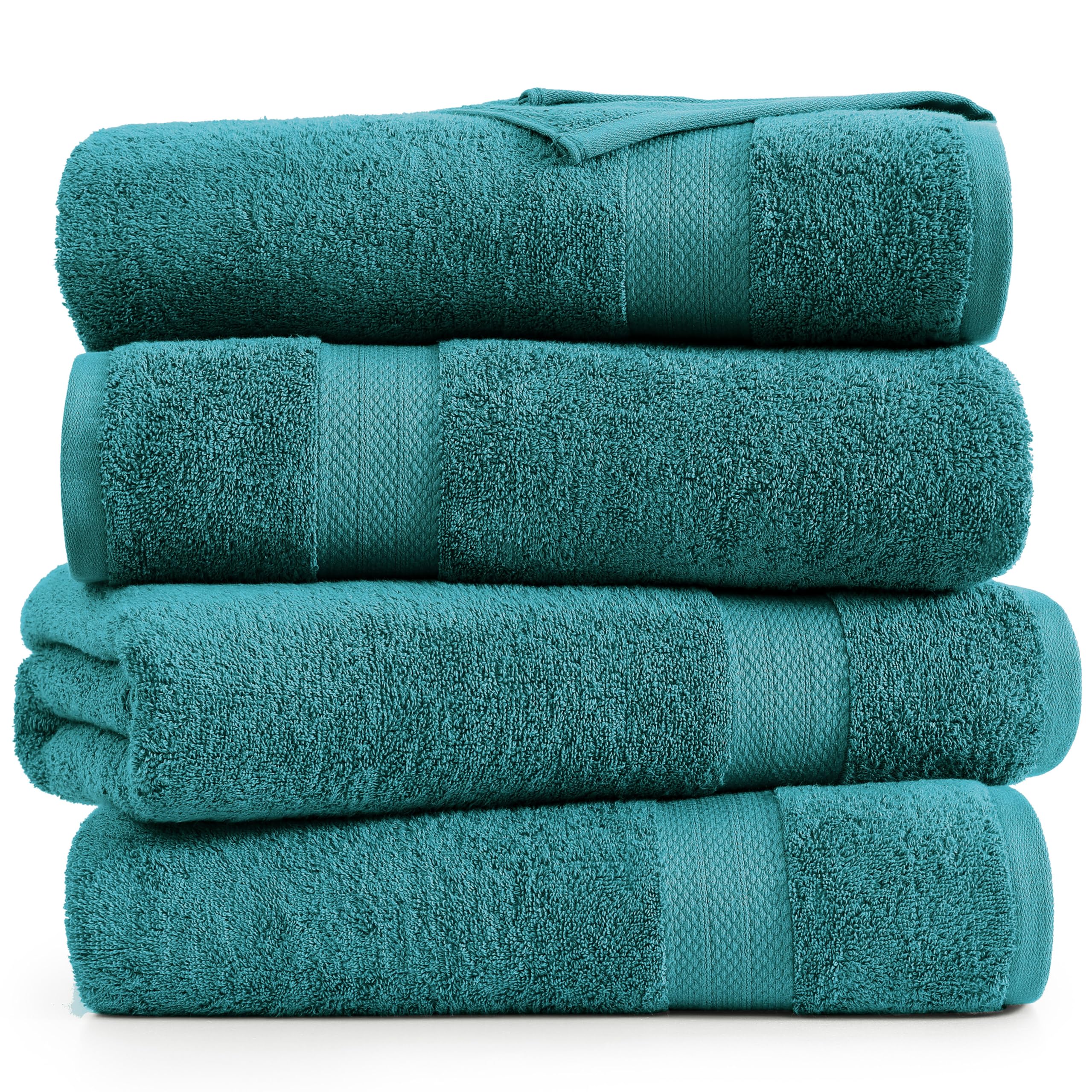 Foto 3 pulgar | Toallas De Baño Lane Linen 100% Algodón Extra Grandes (paquete De 4) - Venta Internacional.