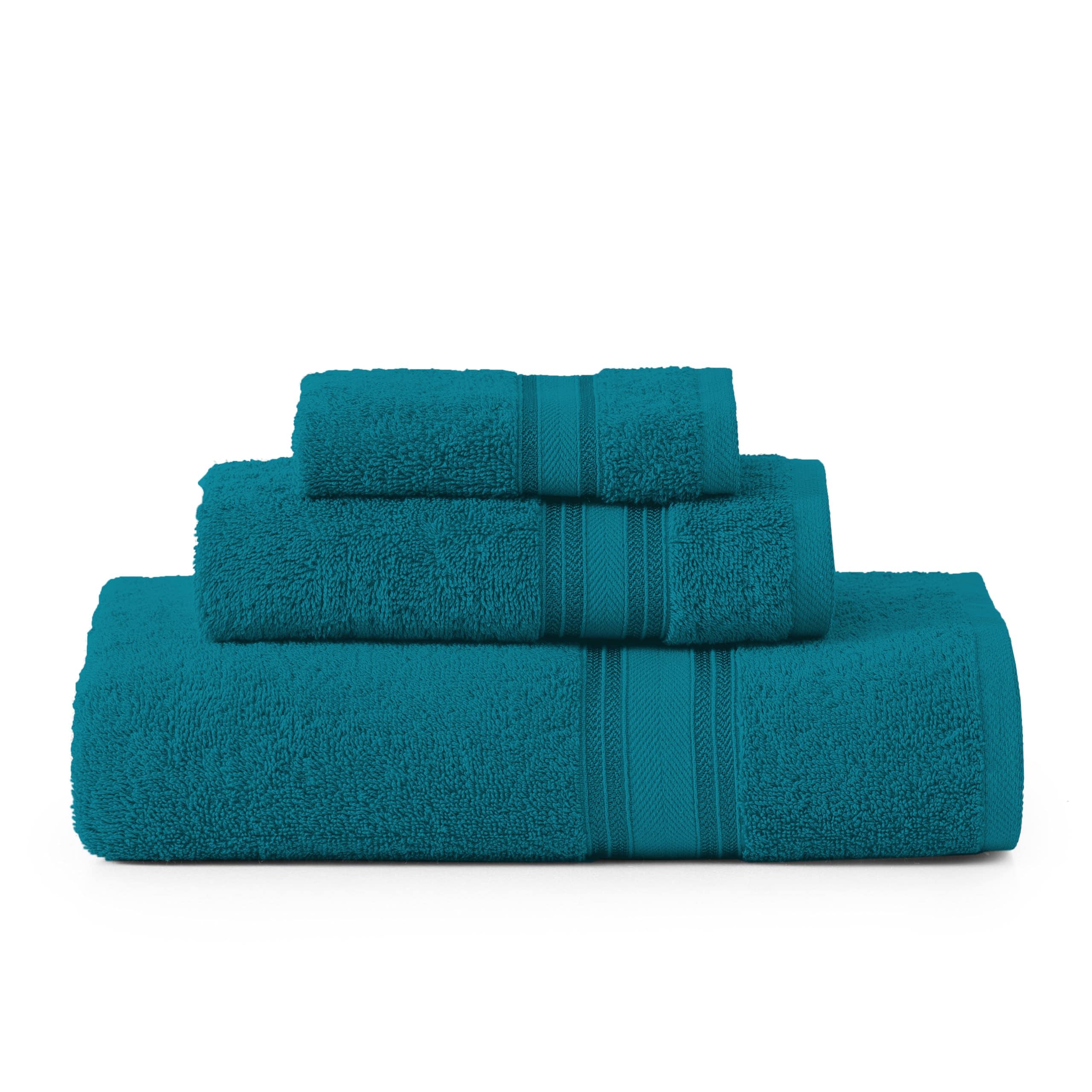 Juego De Toallas Lane Linen Luxury Bath De 3 Piezas, 100% Algodón, Sea Port - Venta Internacional. $620
