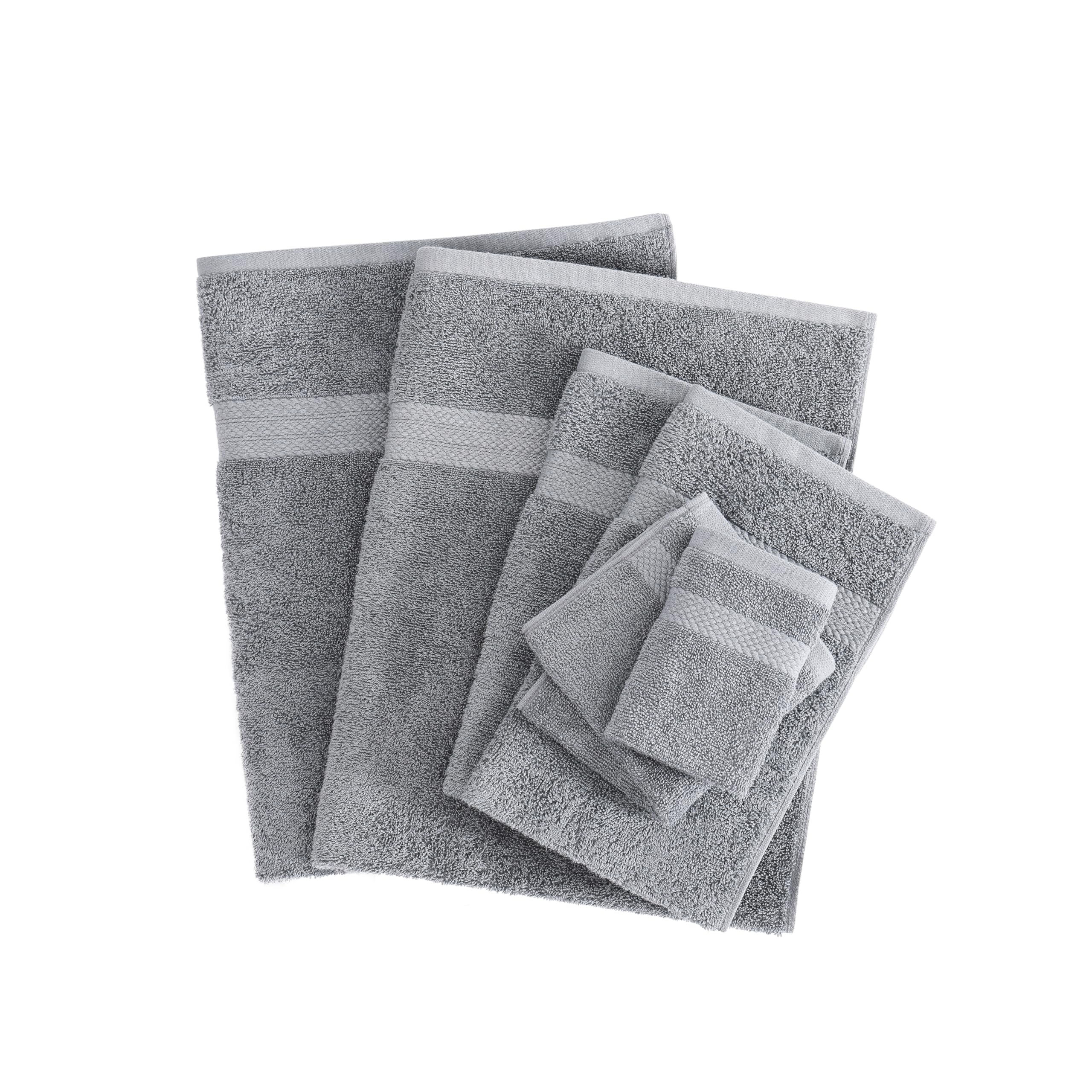 Foto 5 pulgar | Juego De Toallas De Baño Lane Linen Luxury Grey Algodón, 16 Piezas, 600 G/m² - Venta Internacional.