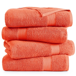 Foto 2 | Juego De Toallas De Baño Lane Linen Tiger Lily, 100% Algodón, Paquete De 4 - Venta Internacional.