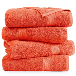 Foto 2 | Juego De Toallas De Baño Lane Linen Tiger Lily, 100% Algodón, Paquete De 4 - Venta Internacional.
