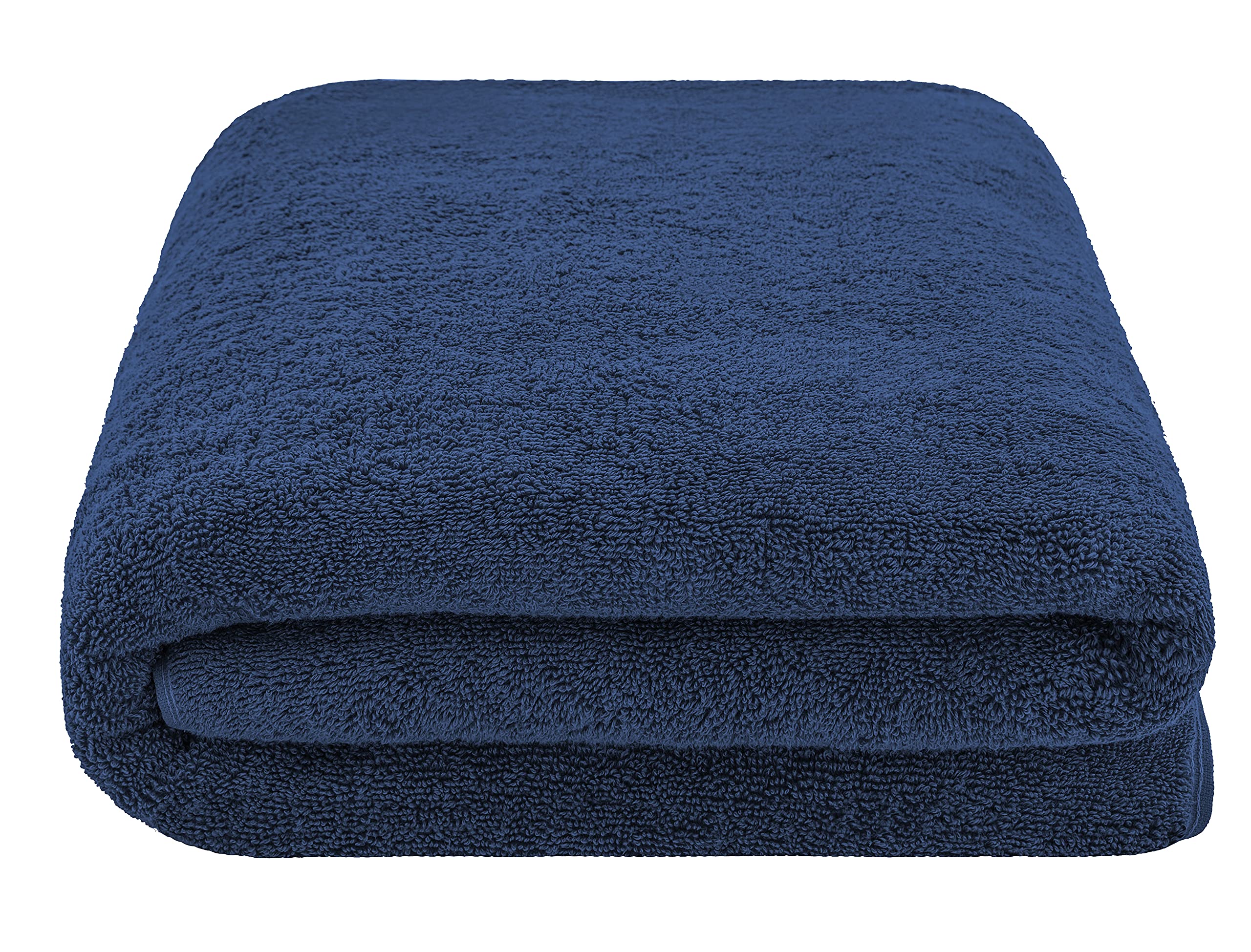 Foto 4 pulgar | Toalla De Baño American Soft Linen De Gran Tamaño, 100% Algodón, Azul Marino - Venta Internacional.