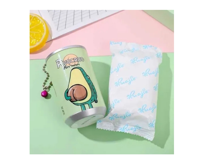 Foto 2 | Paquete De 5 Toallas Húmedas Desechables Con Diseño De Lata Para Niños - Venta Internacional.