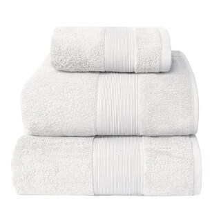 Foto 1 | Set De 3 Toallas De Algodón Blanco